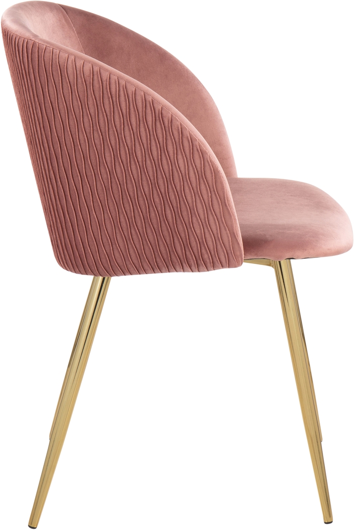 Sutlive II Pink Dining Chair Set of 2 - Thumbnail - Image 3