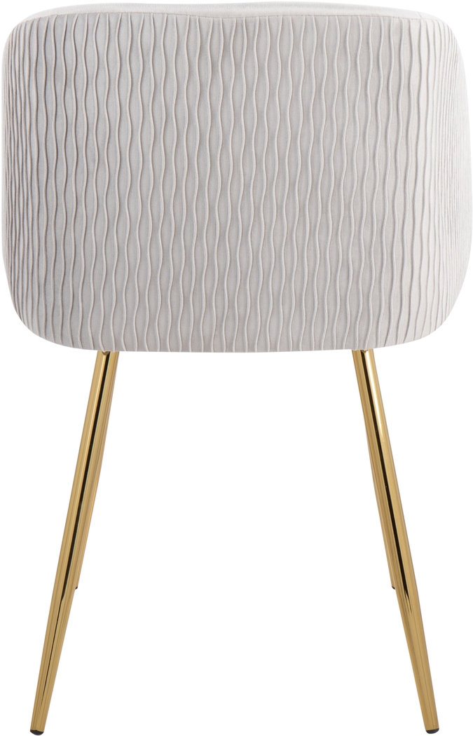 Sutlive II Silver Dining Chair Set of 2 - Thumbnail - Image 4