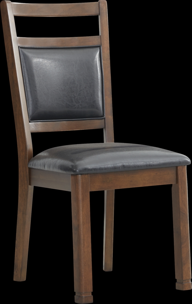 Sutter Place Brown Cherry Side Chair - Thumbnail - Image 1