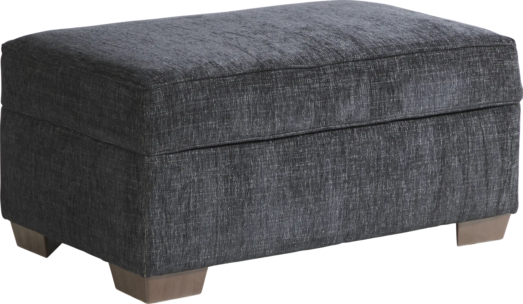 Sutton Lane Black Storage Cocktail Ottoman - Thumbnail - Image 2