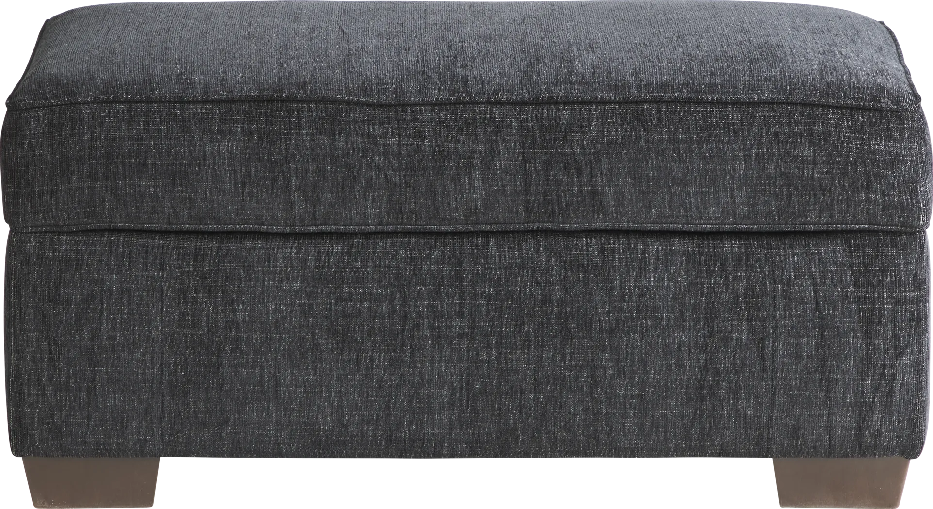 Sutton Lane Black Storage Cocktail Ottoman - Thumbnail - Image 1