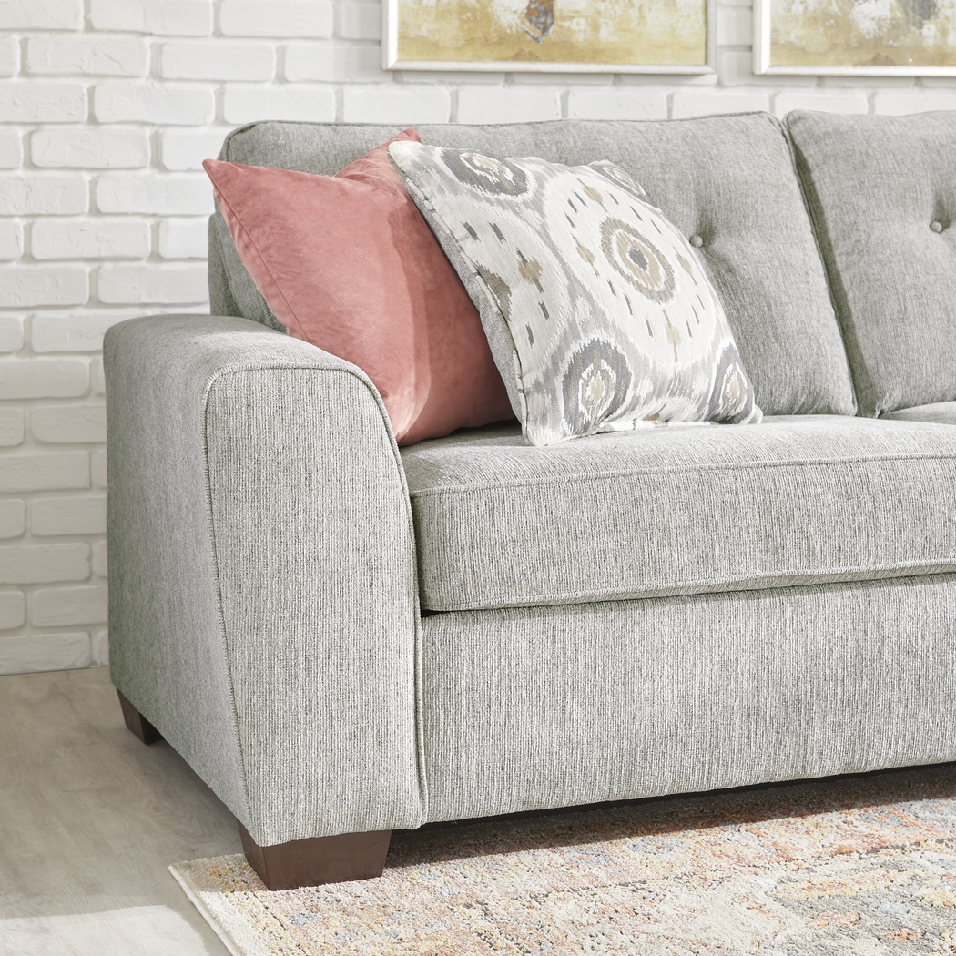 Sutton Lane Gray 5 Pc Sectional Living Room - Thumbnail - Image 7