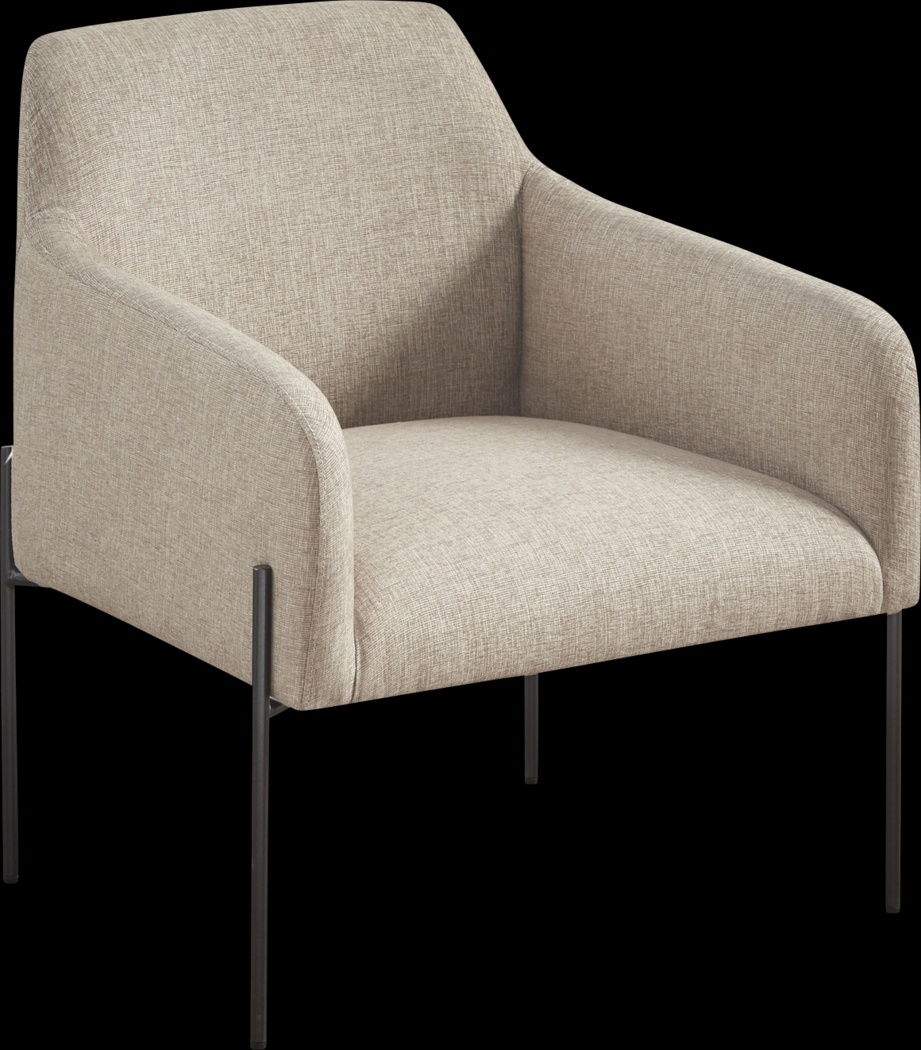 Suydam Beige Accent Chair - Thumbnail - Image 1