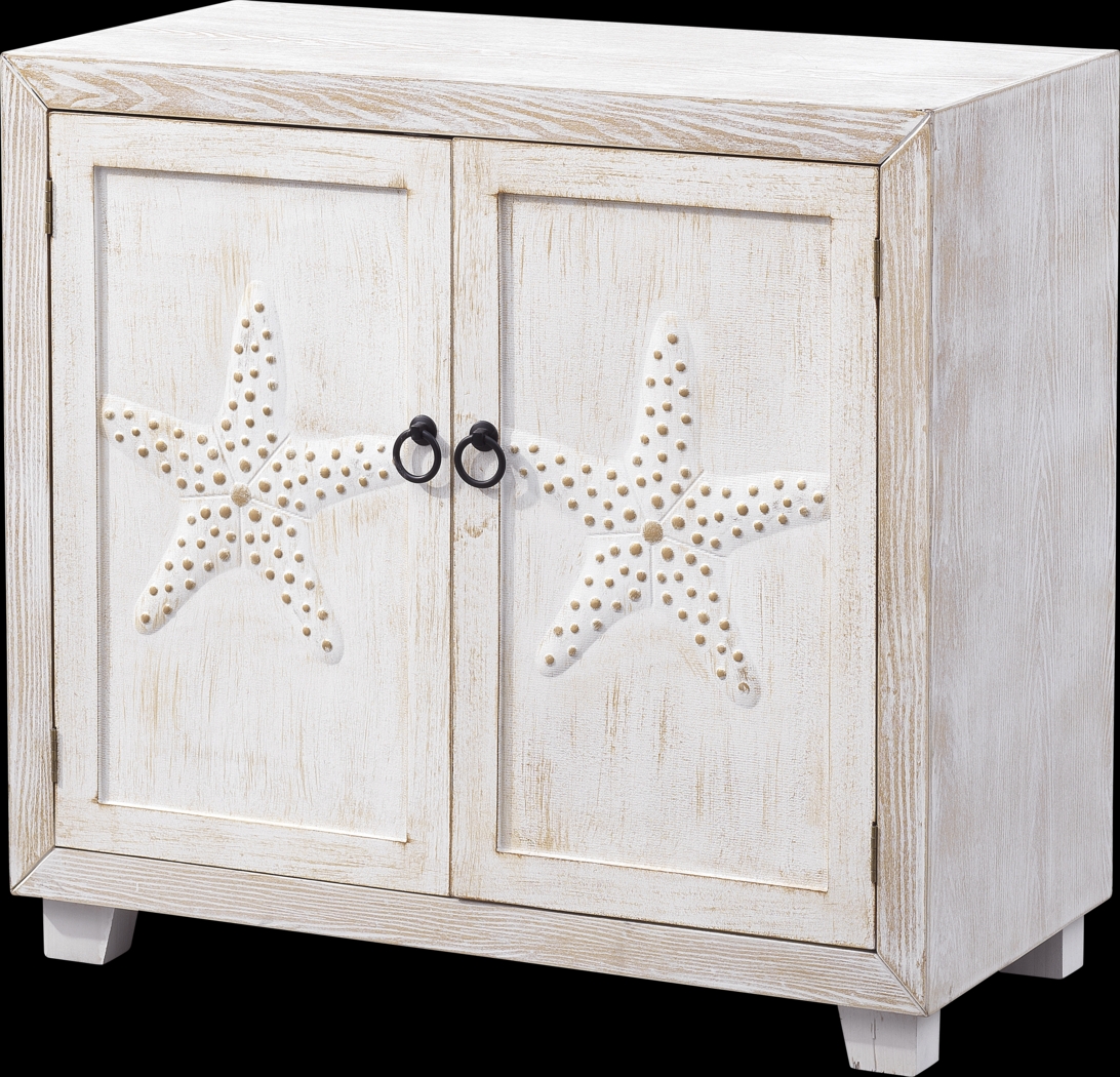 Svendson White Accent Cabinet - Thumbnail - Image 1