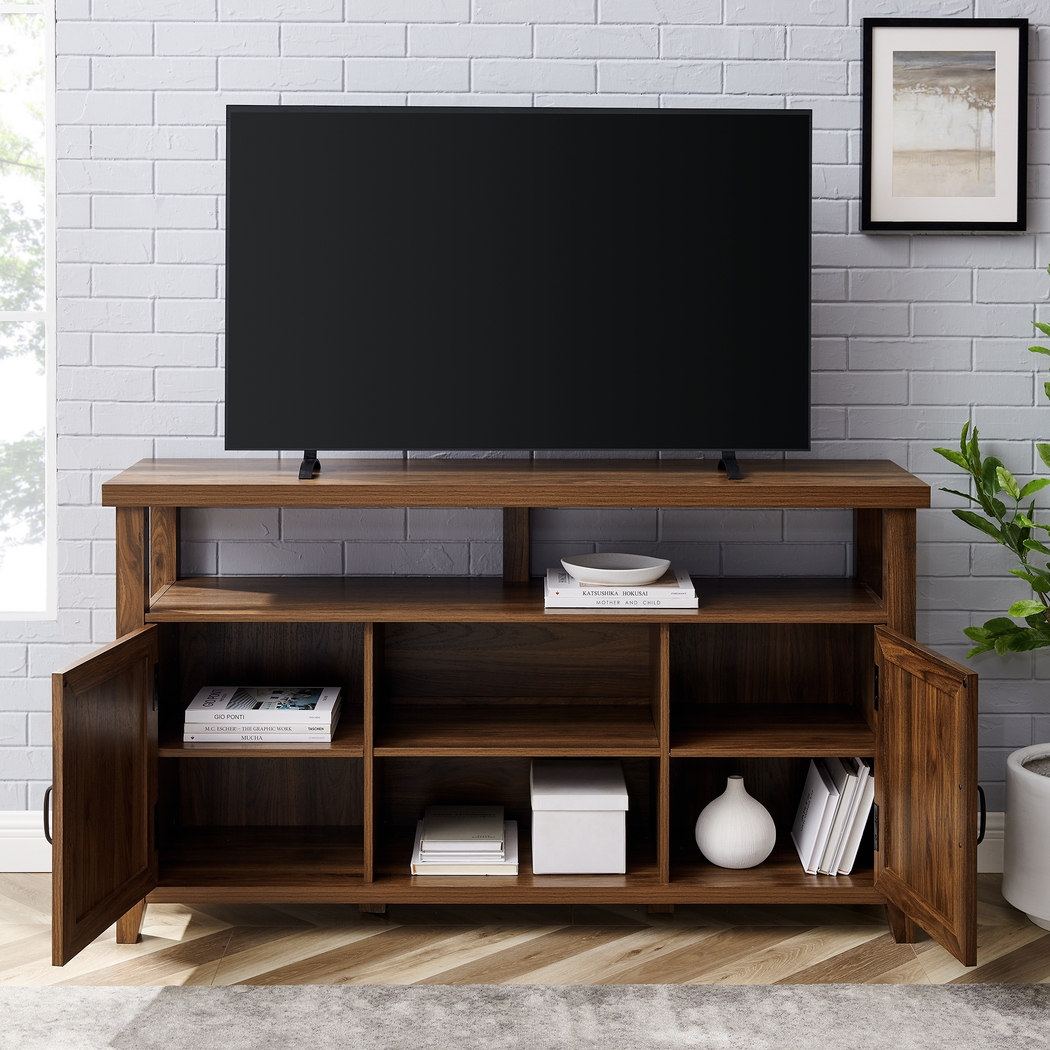 Swafford Walnut 58 in. Console - Thumbnail - Image 2