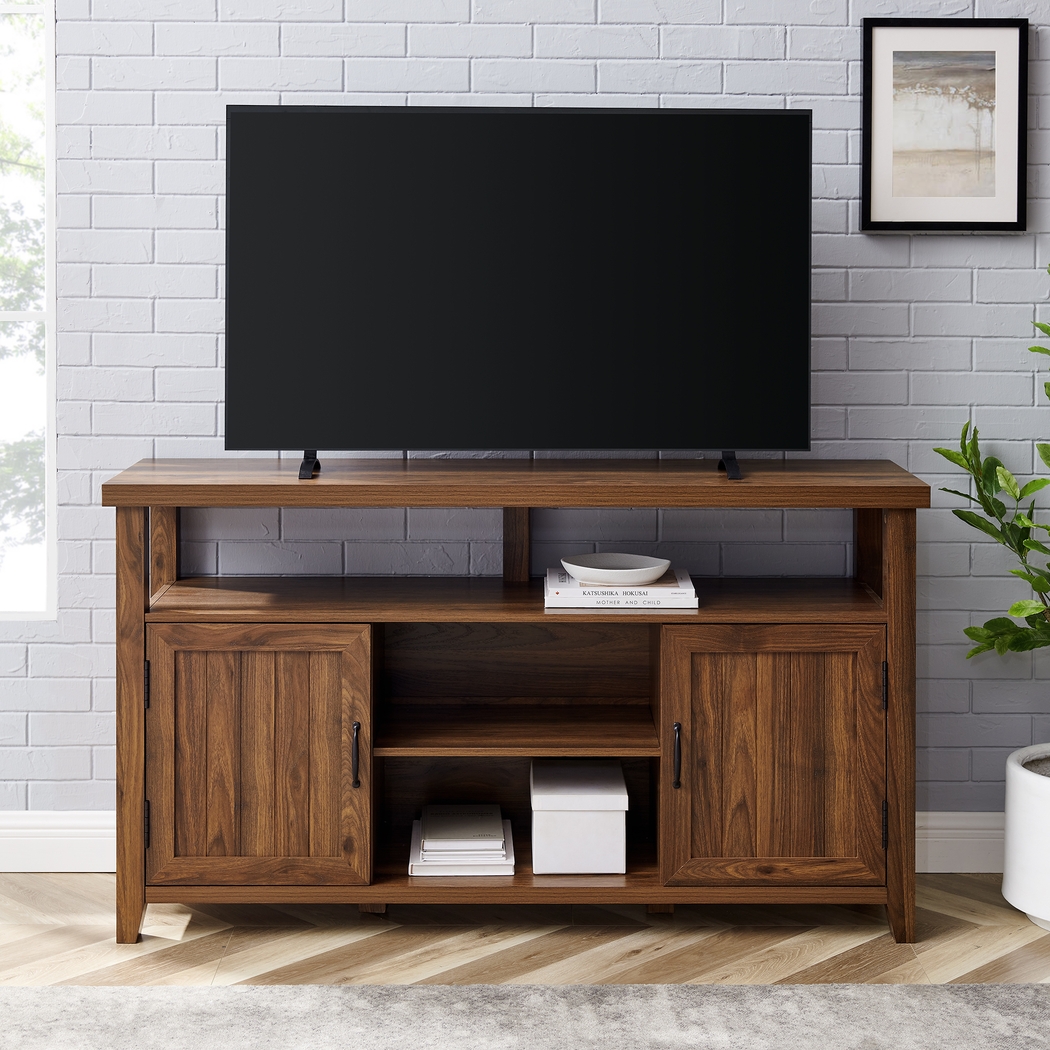 Swafford Walnut 58 in. Console - Thumbnail - Image 3