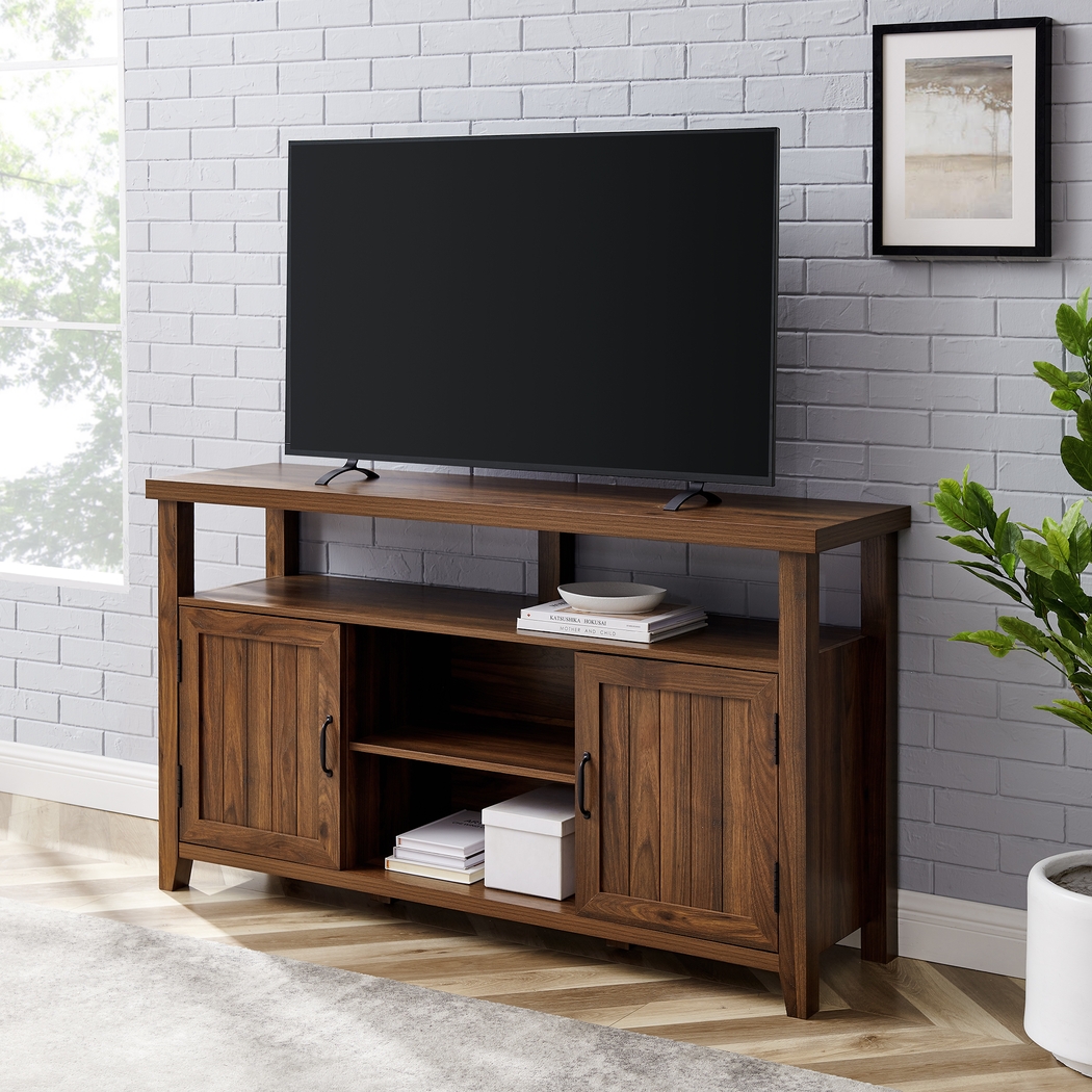 Swafford Walnut 58 in. Console - Thumbnail - Image 4