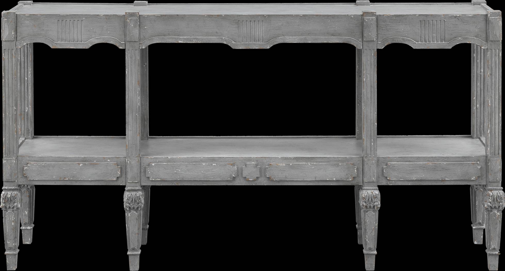 Swallowfield Gray Sofa Table - Thumbnail - Image 2