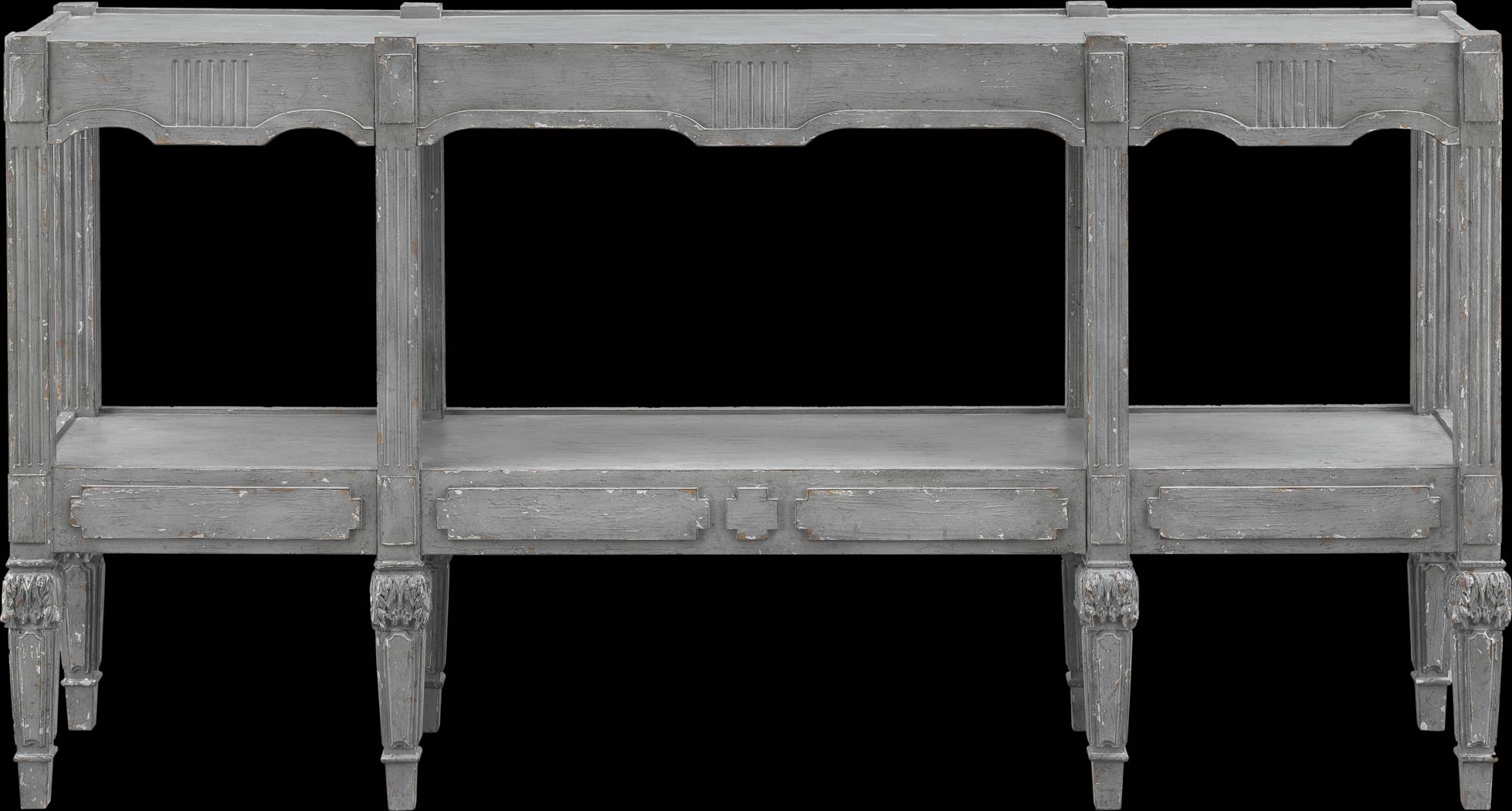 Swallowfield Gray Sofa Table - Thumbnail - Image 3