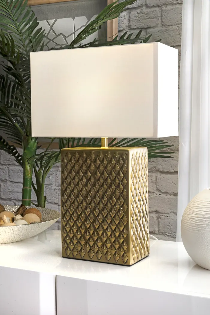 Swaner Gold Lamp - Thumbnail - Image 3