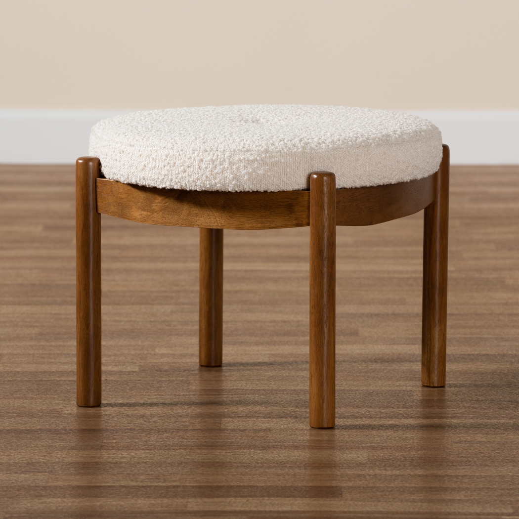 Swanner Brown Ottoman - Thumbnail - Image 3