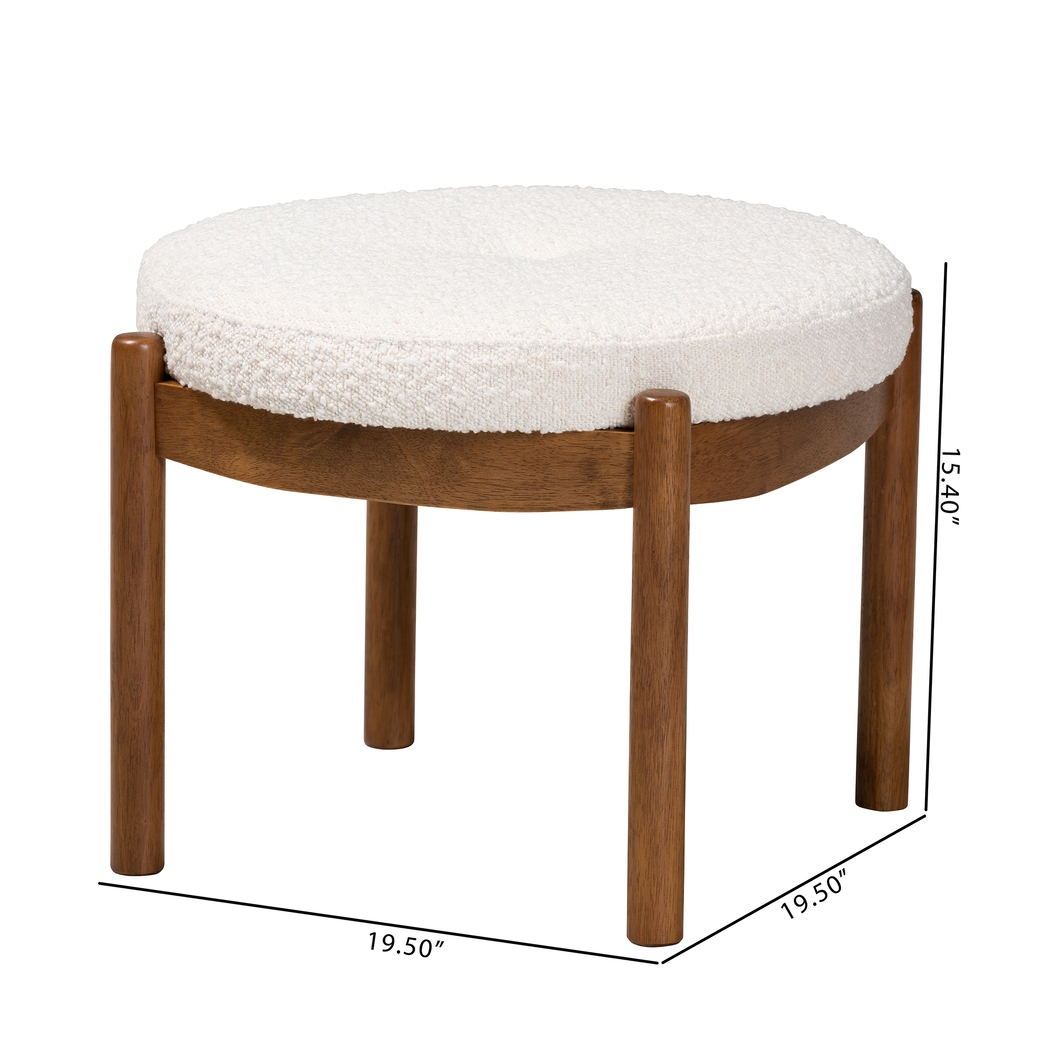 Swanner Brown Ottoman - Thumbnail - Image 6