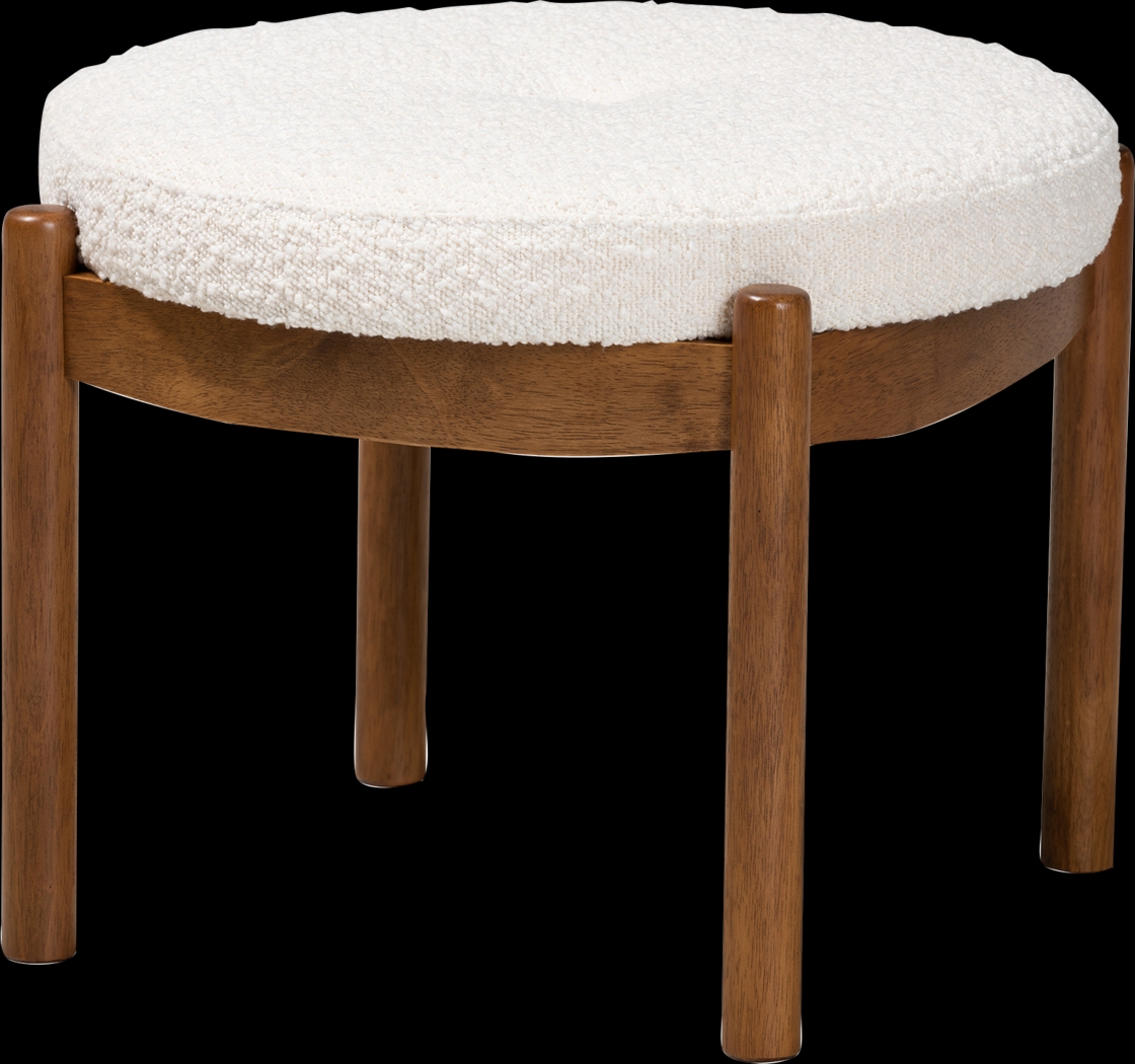 Swanner Brown Ottoman - Thumbnail - Image 1