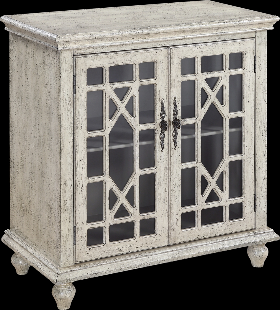 Swansboro II Ivory Accent Cabinet - Thumbnail - Image 1