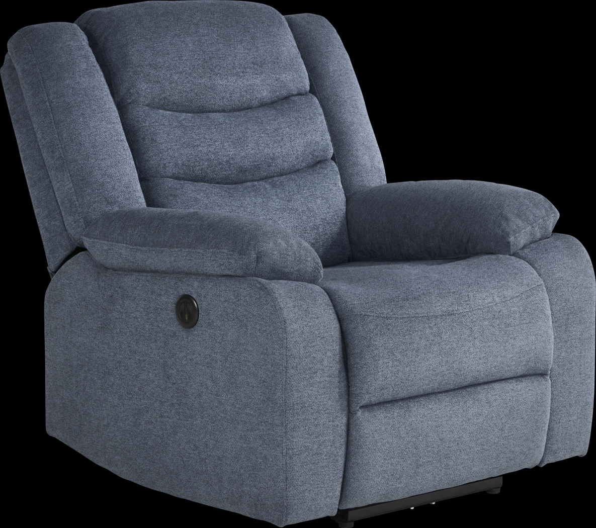 Swansea Blue Power Recliner - Thumbnail - Image 3
