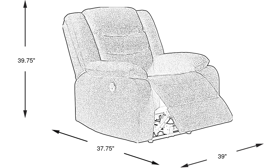 Dimension Image. Please refer to the Dimension Tab on this page for dimension details.