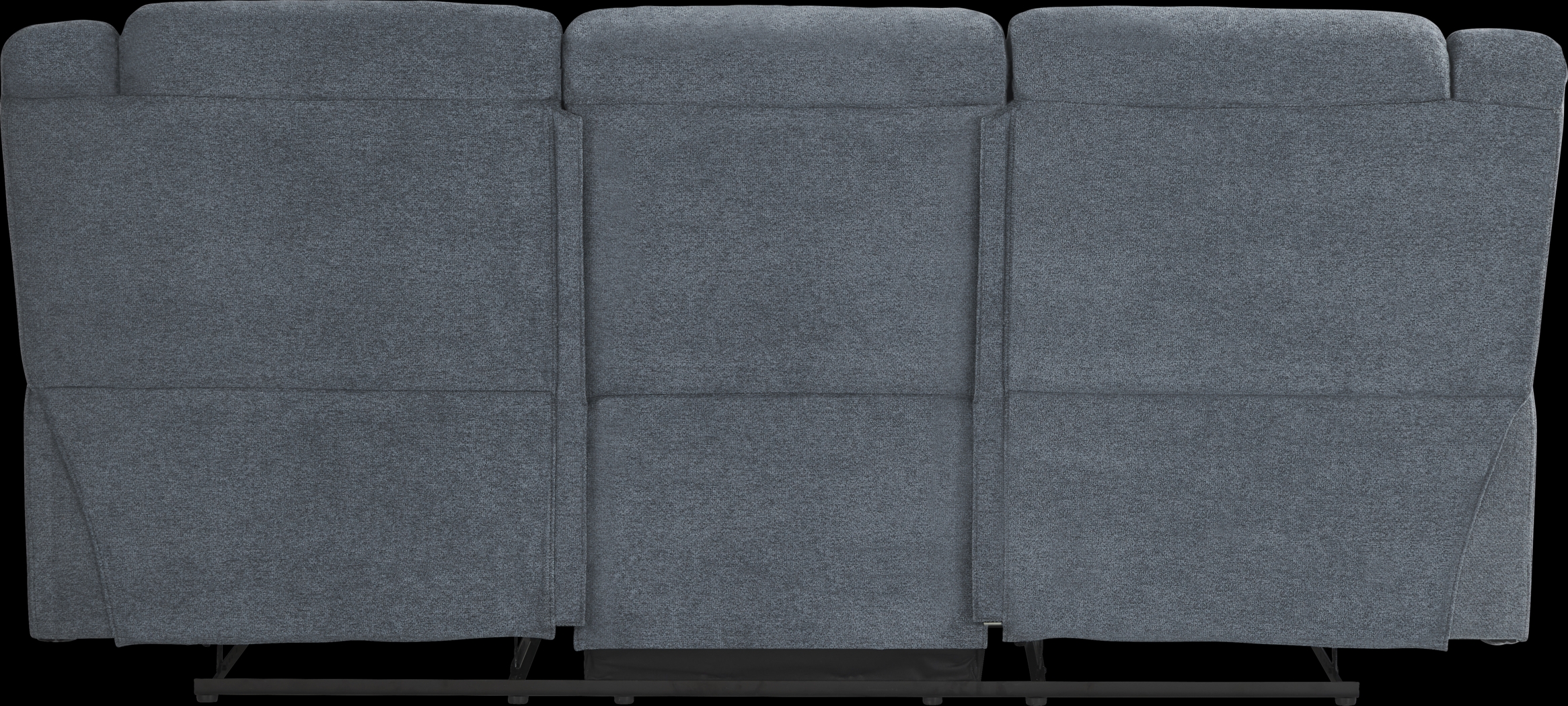 Swansea Blue 2 Pc Reclining Living Room - Thumbnail - Image 4