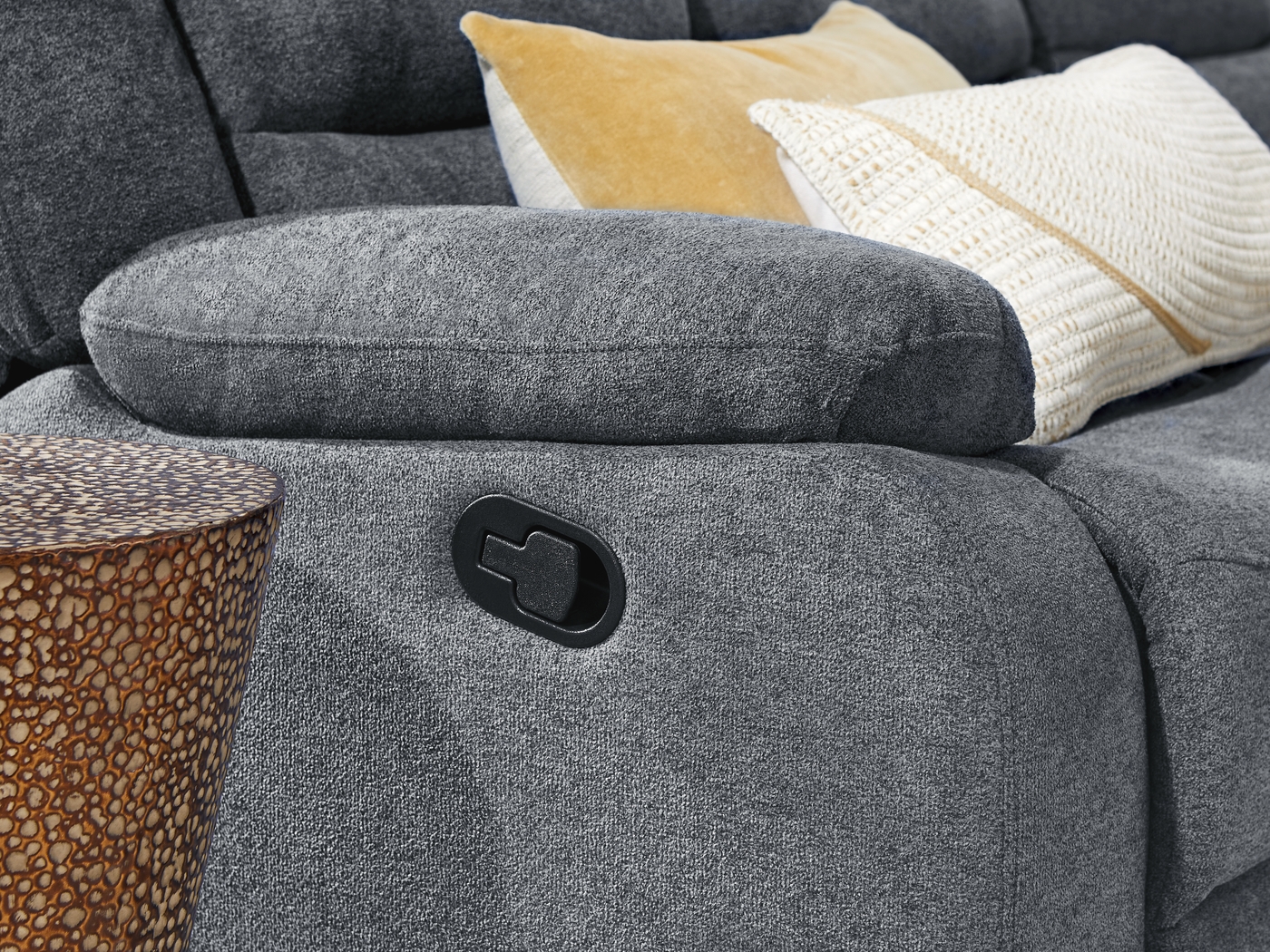 Swansea Blue 2 Pc Reclining Living Room - Thumbnail - Image 6