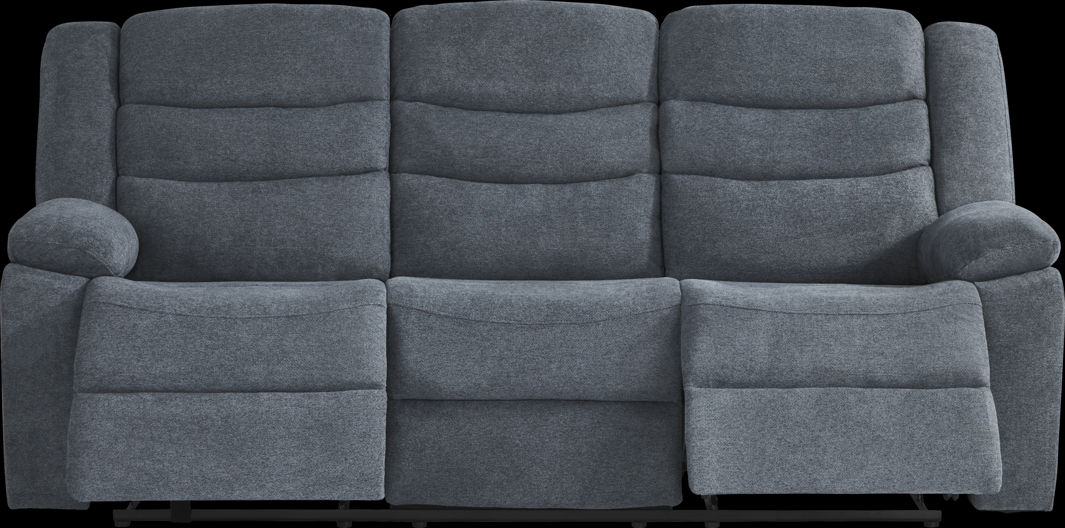 Swansea Blue 2 Pc Reclining Living Room - Thumbnail - Image 2