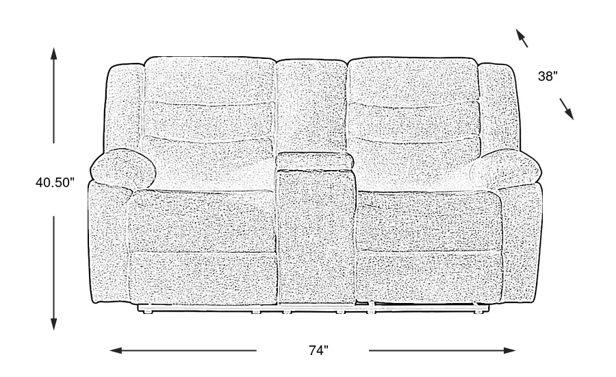 Dimension Image. Please refer to the Dimension Tab on this page for dimension details.
