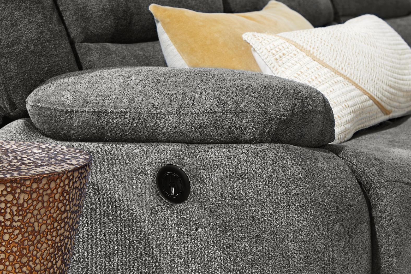 Swansea Granite 8 Pc Power Reclining Living Room - Thumbnail - Image 4