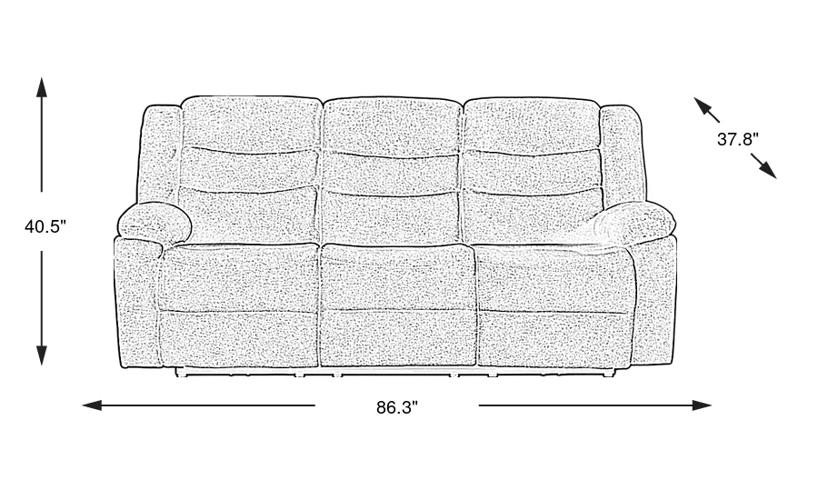 Dimension Image. Please refer to the Dimension Tab on this page for dimension details.