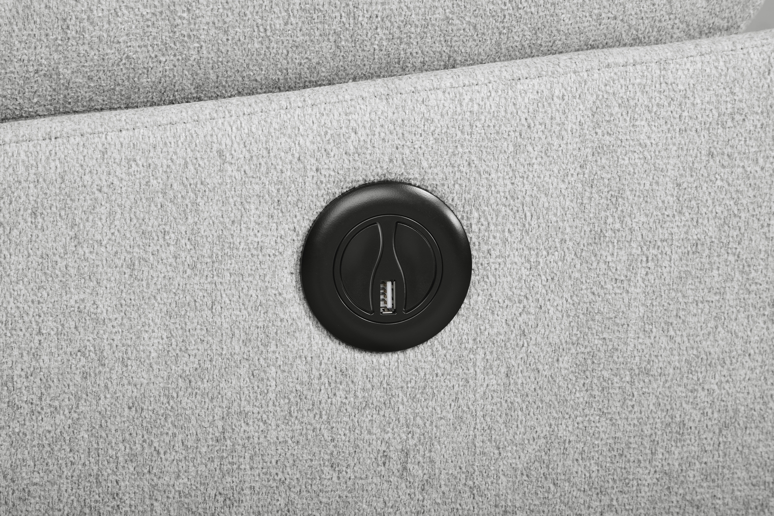 Swansea Gray Power Recliner - Thumbnail - Image 4