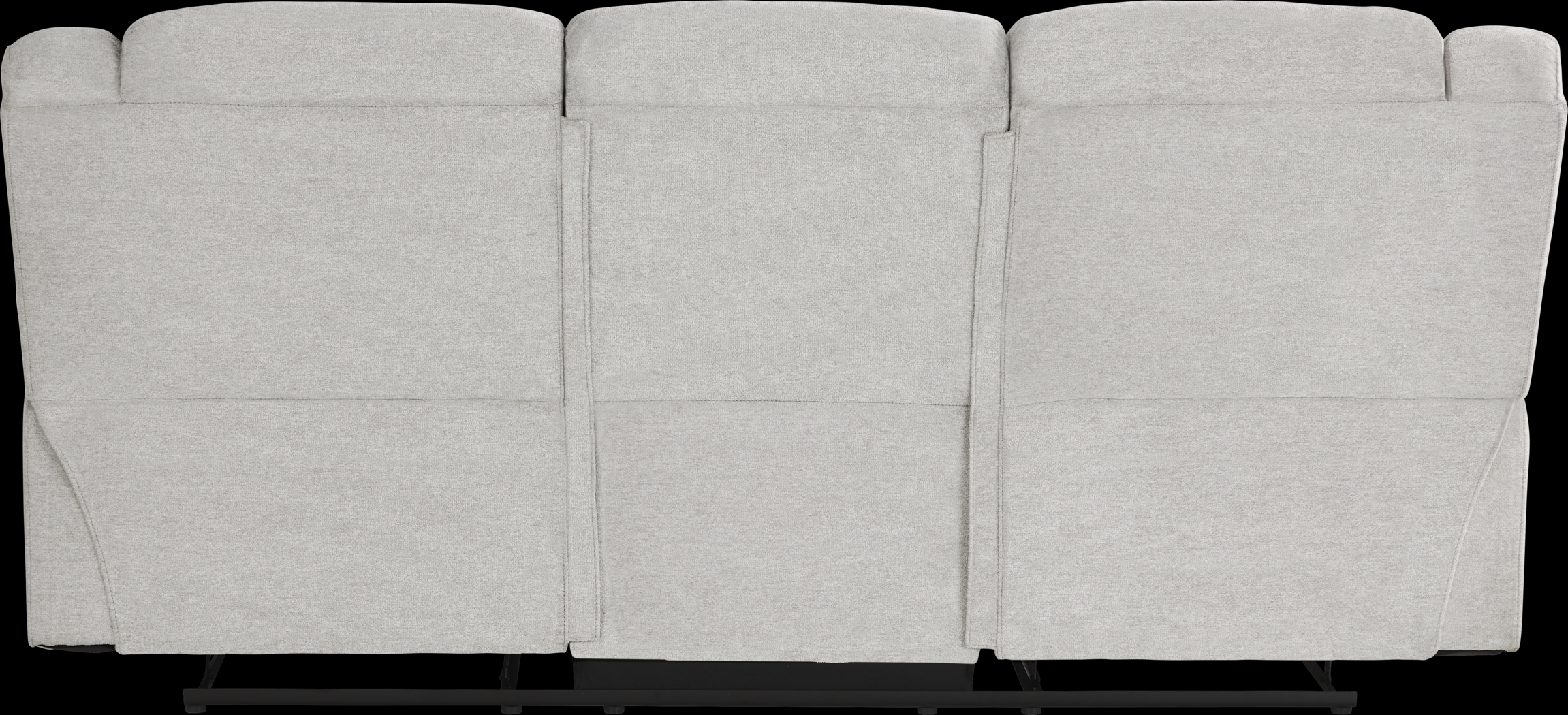 Swansea Gray Reclining Sofa - Thumbnail - Image 4