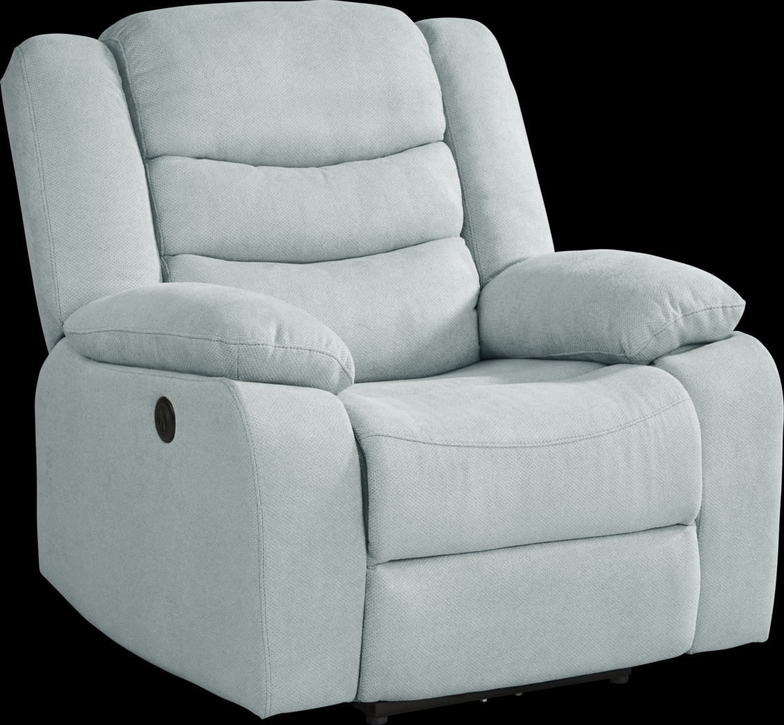 Swansea Mint 8 Pc Living Room with Reclining Sofa - Thumbnail - Image 6