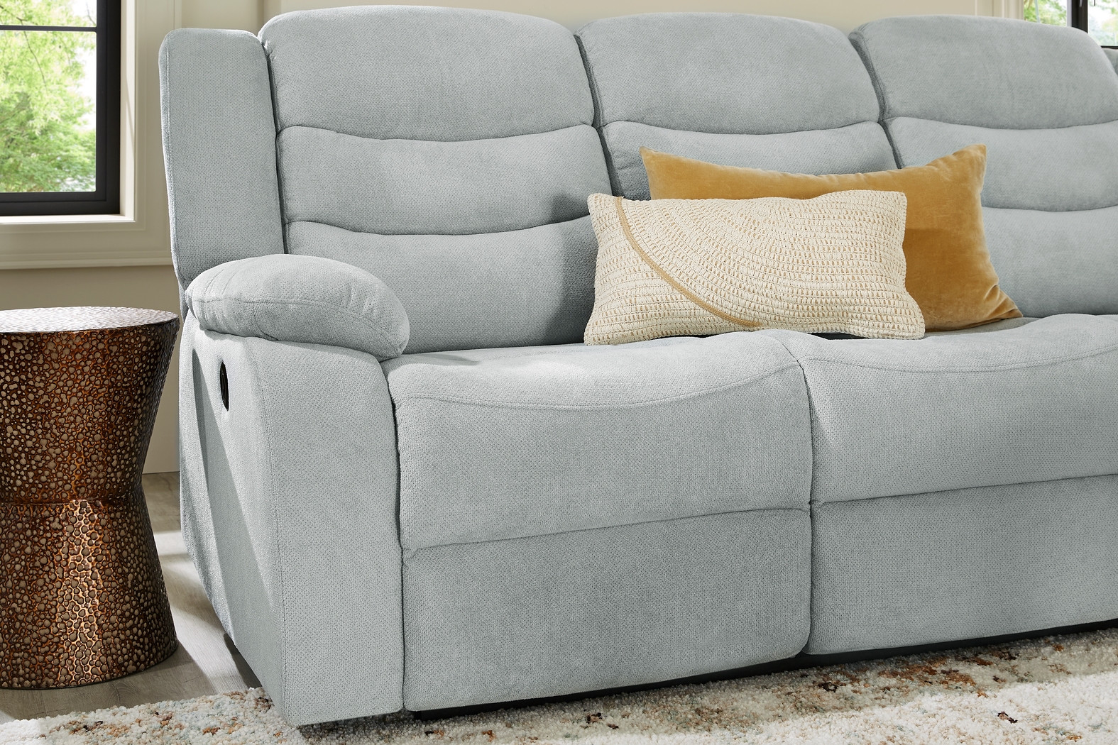 Swansea Mint 7 Pc Power Reclining Living Room - Thumbnail - Image 8