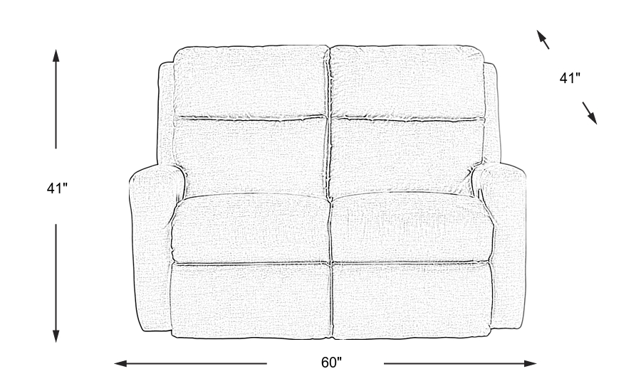 Dimension Image. Please refer to the Dimension Tab on this page for dimension details.