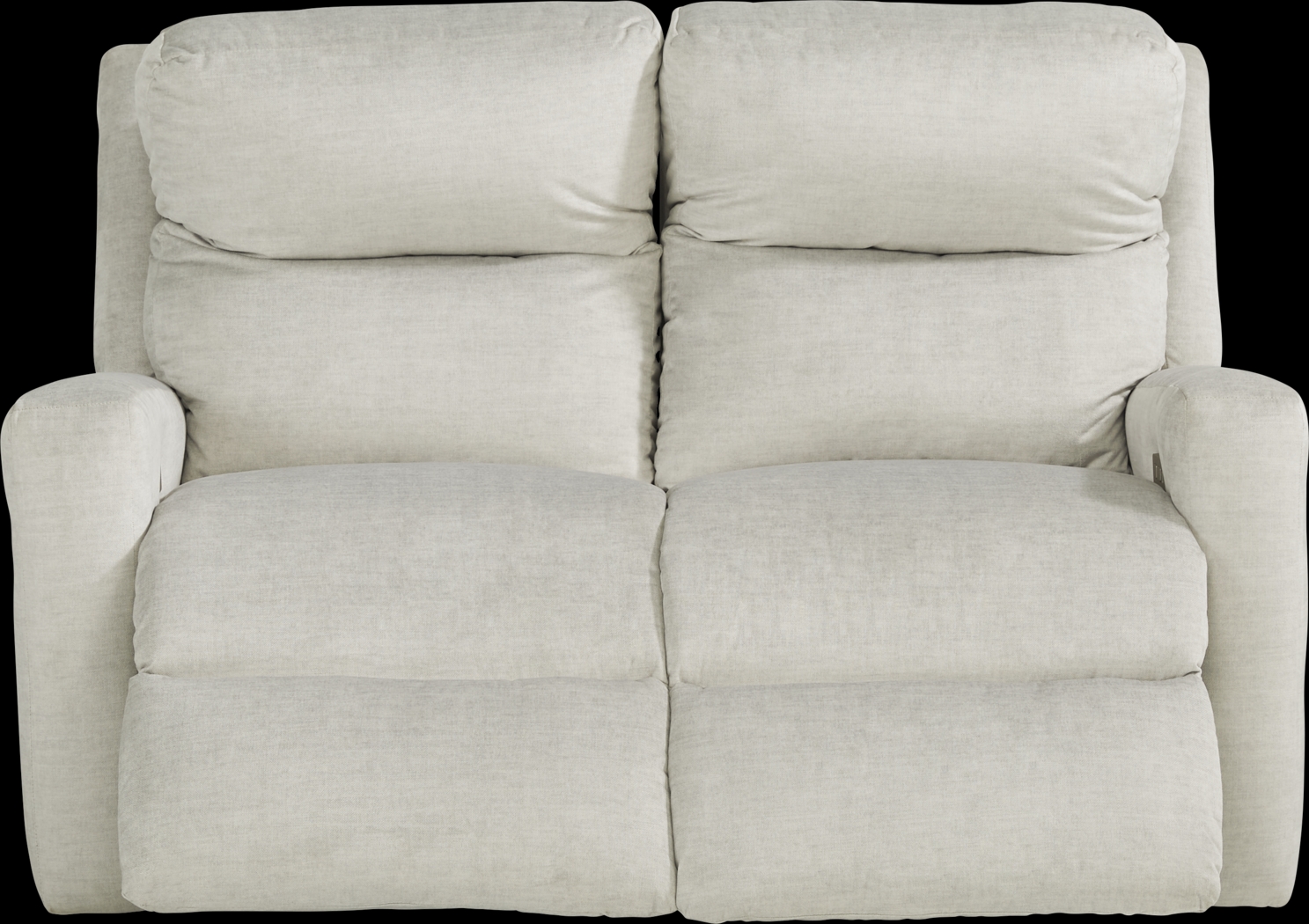 Swansen Gray Dual Power Reclining Loveseat - Thumbnail - Image 2