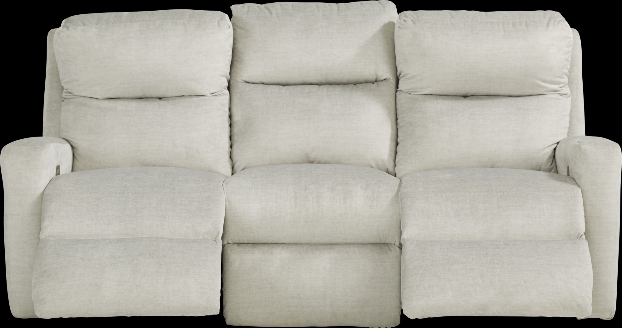 Swansen Gray 3 Pc Dual Power Reclining Living Room - Thumbnail - Image 3