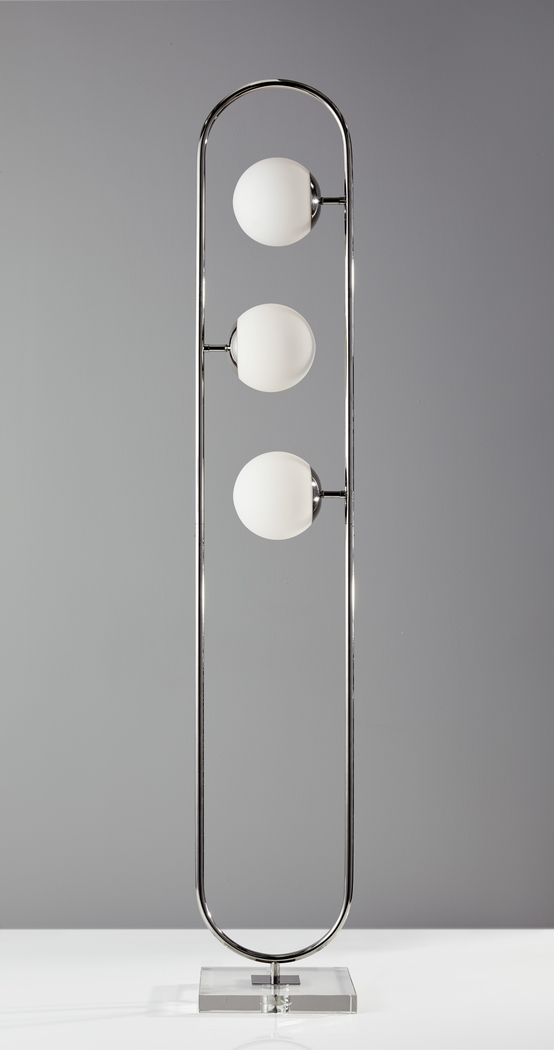 Swatara Silver Floor Lamp - Thumbnail - Image 2