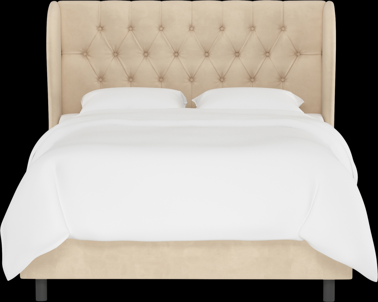 Kids Sweet Comfort Linen Twin Upholstered Bed - Thumbnail - Image 2