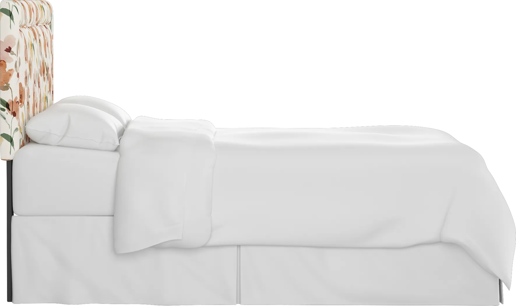 Kids Sweet Plains Cream Full Upholstered Headboard - Thumbnail - Image 3