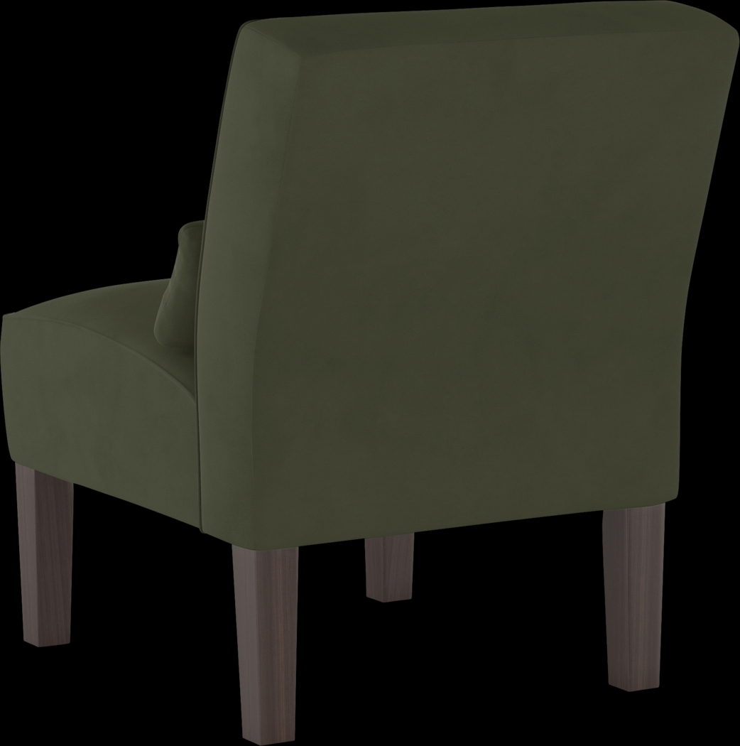 Sweet Plains Green Accent Chair - Thumbnail - Image 4