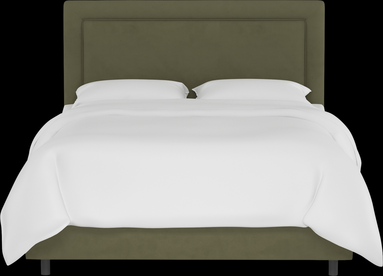 Kids Sweet Plains Green Full Upholstered Bed - Thumbnail - Image 2