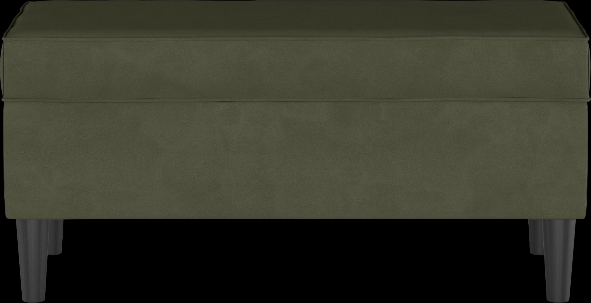 Sweet Plains Green Storage Bench - Thumbnail - Image 2