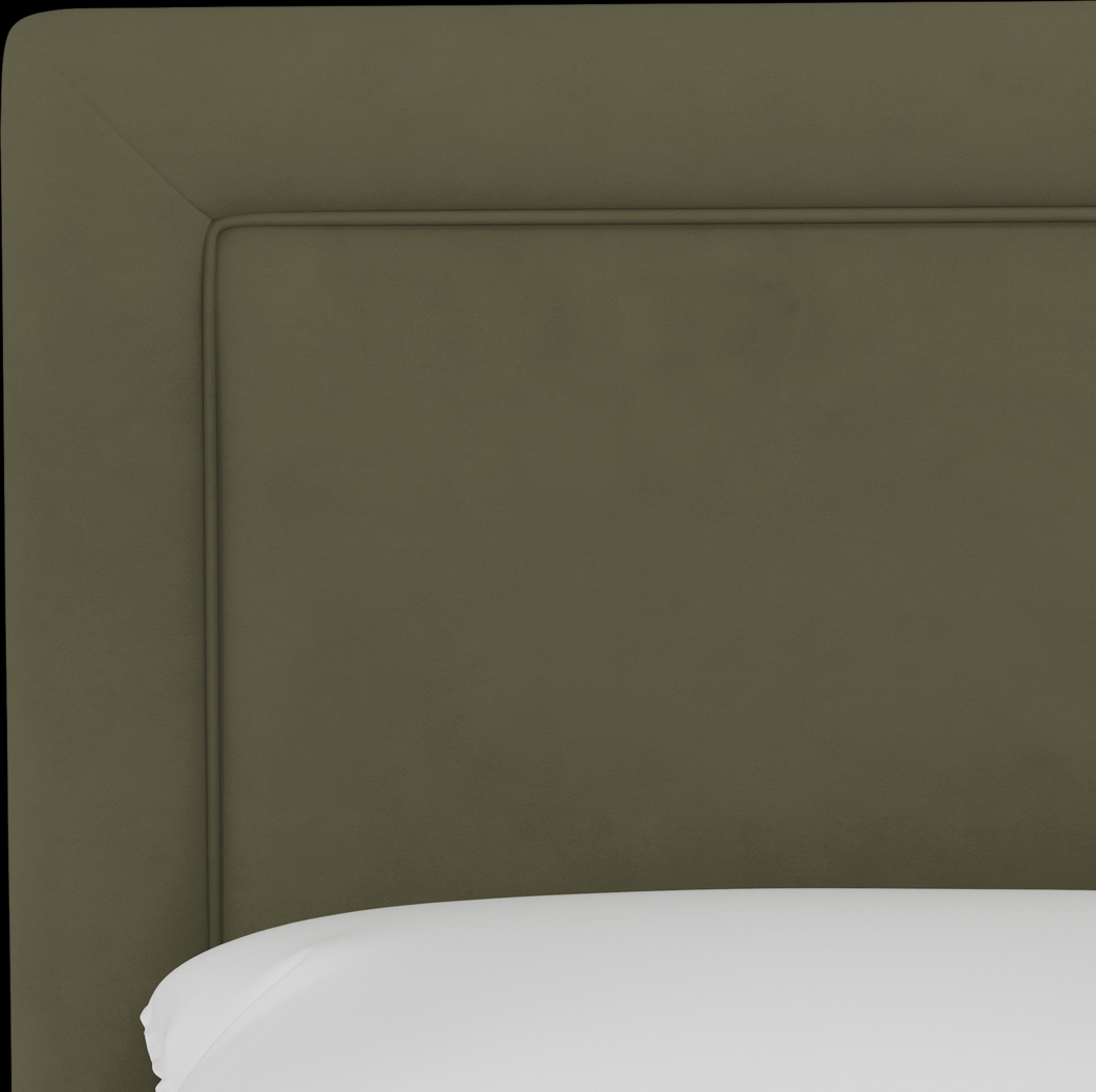 Kids Sweet Plains Green Twin Upholstered Bed - Thumbnail - Image 4