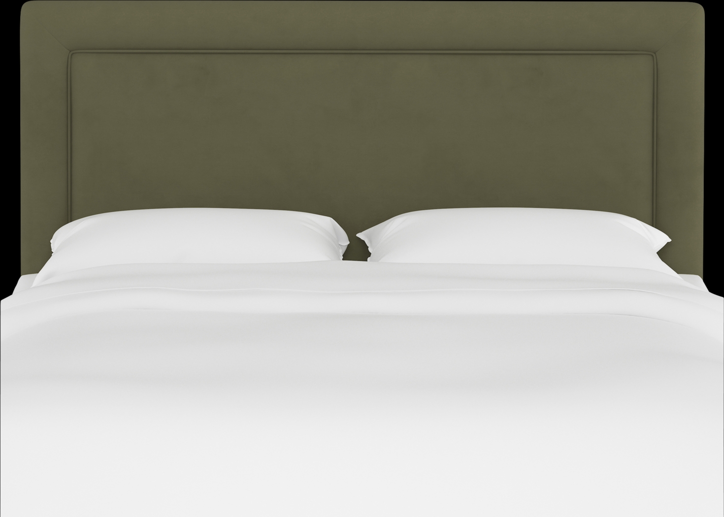 Kids Sweet Plains Green Twin Upholstered Headboard - Thumbnail - Image 2