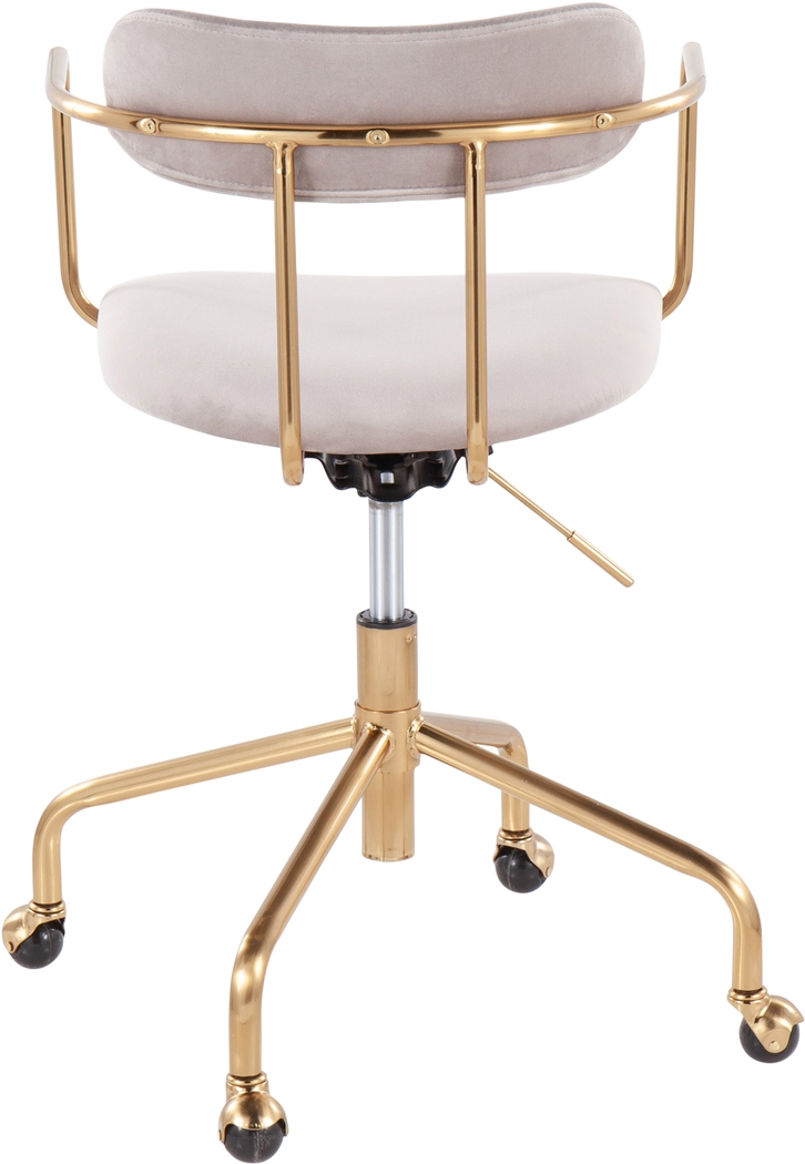 Sweetshade Silver Office Chair - Thumbnail - Image 4