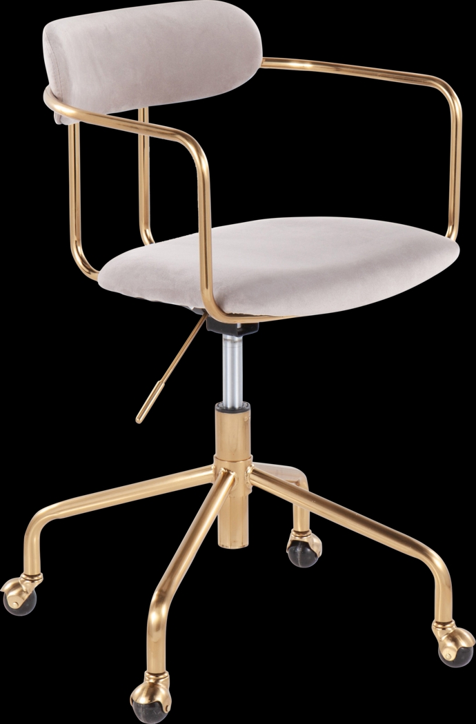 Sweetshade Silver Office Chair - Thumbnail - Image 1