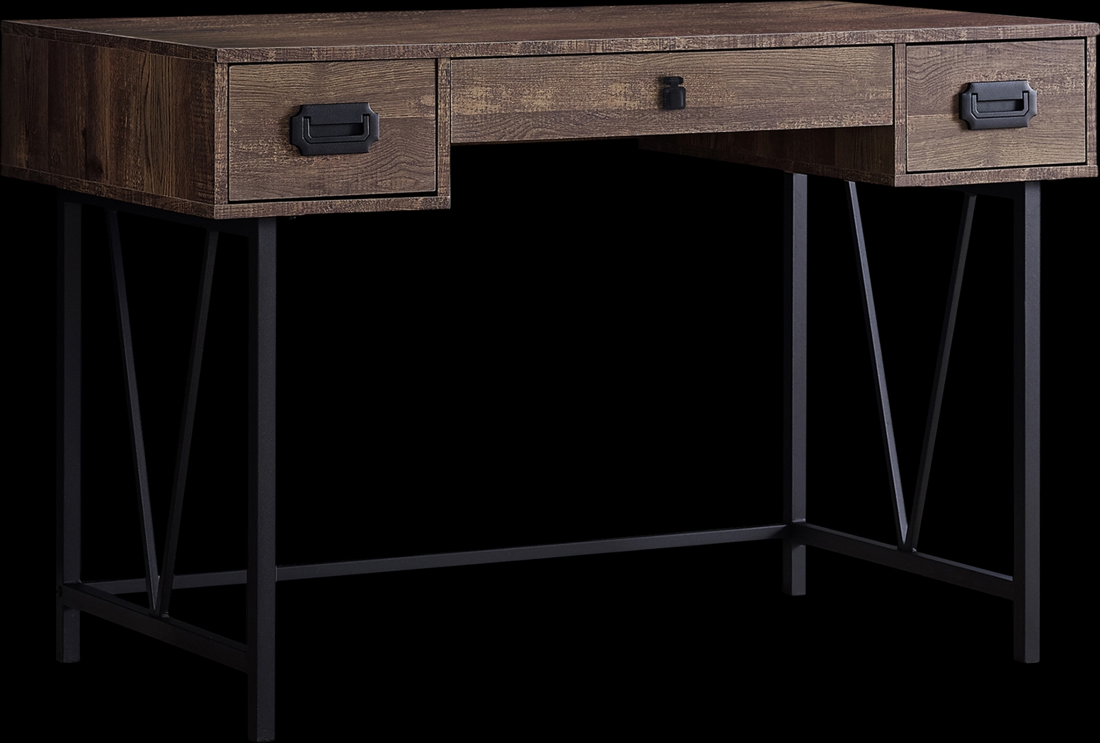 Swelfling Brown Desk - Thumbnail - Image 1