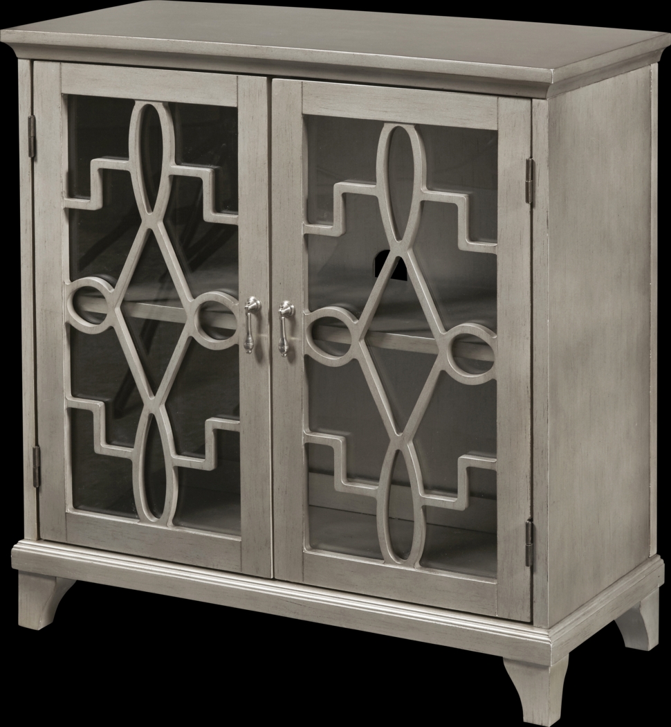 Swiftwater Silver Accent Cabinet - Thumbnail - Image 3