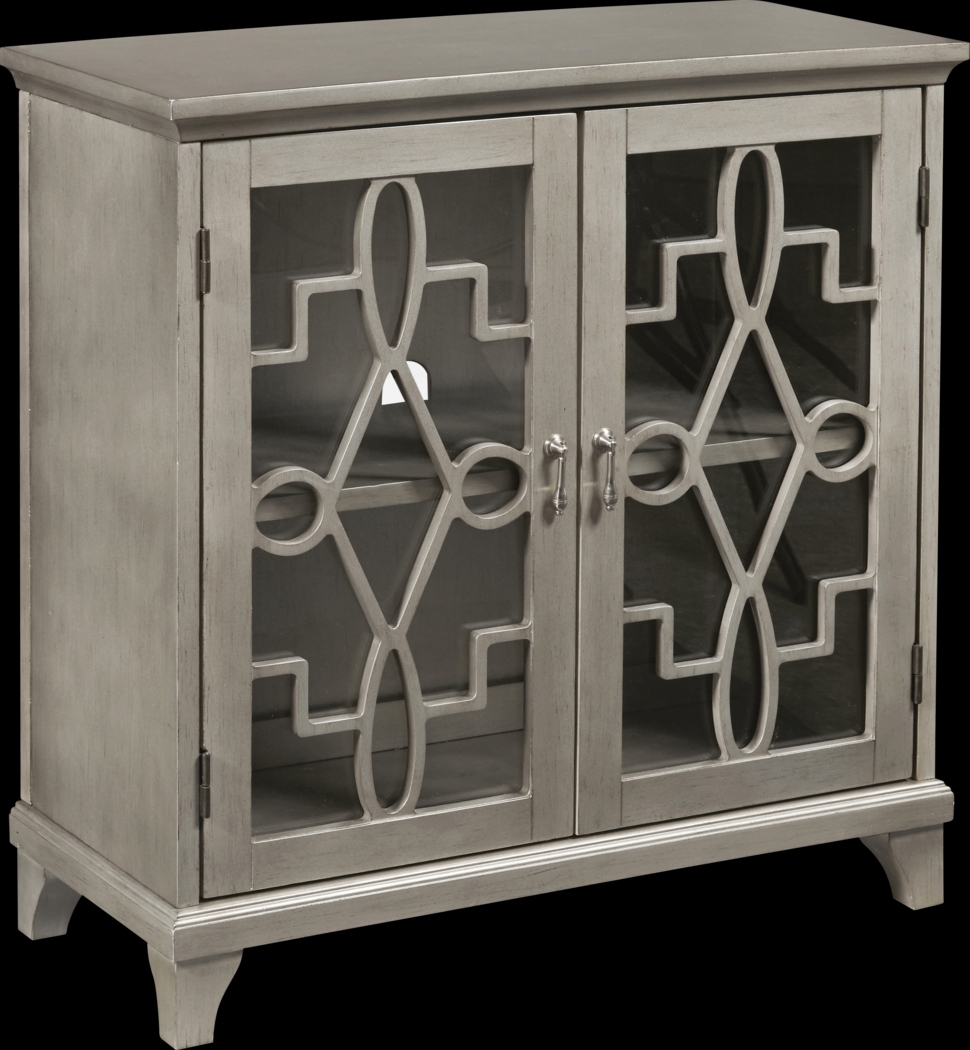 Swiftwater Silver Accent Cabinet - Thumbnail - Image 1