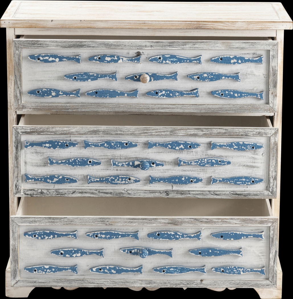Swimelle White Accent Cabinet - Thumbnail - Image 2