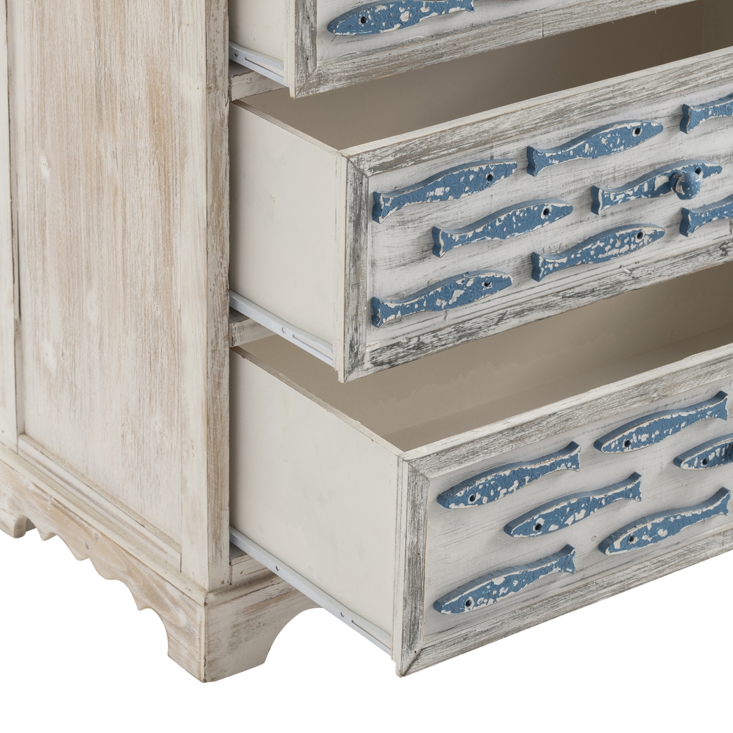 Swimelle White Accent Cabinet - Thumbnail - Image 3