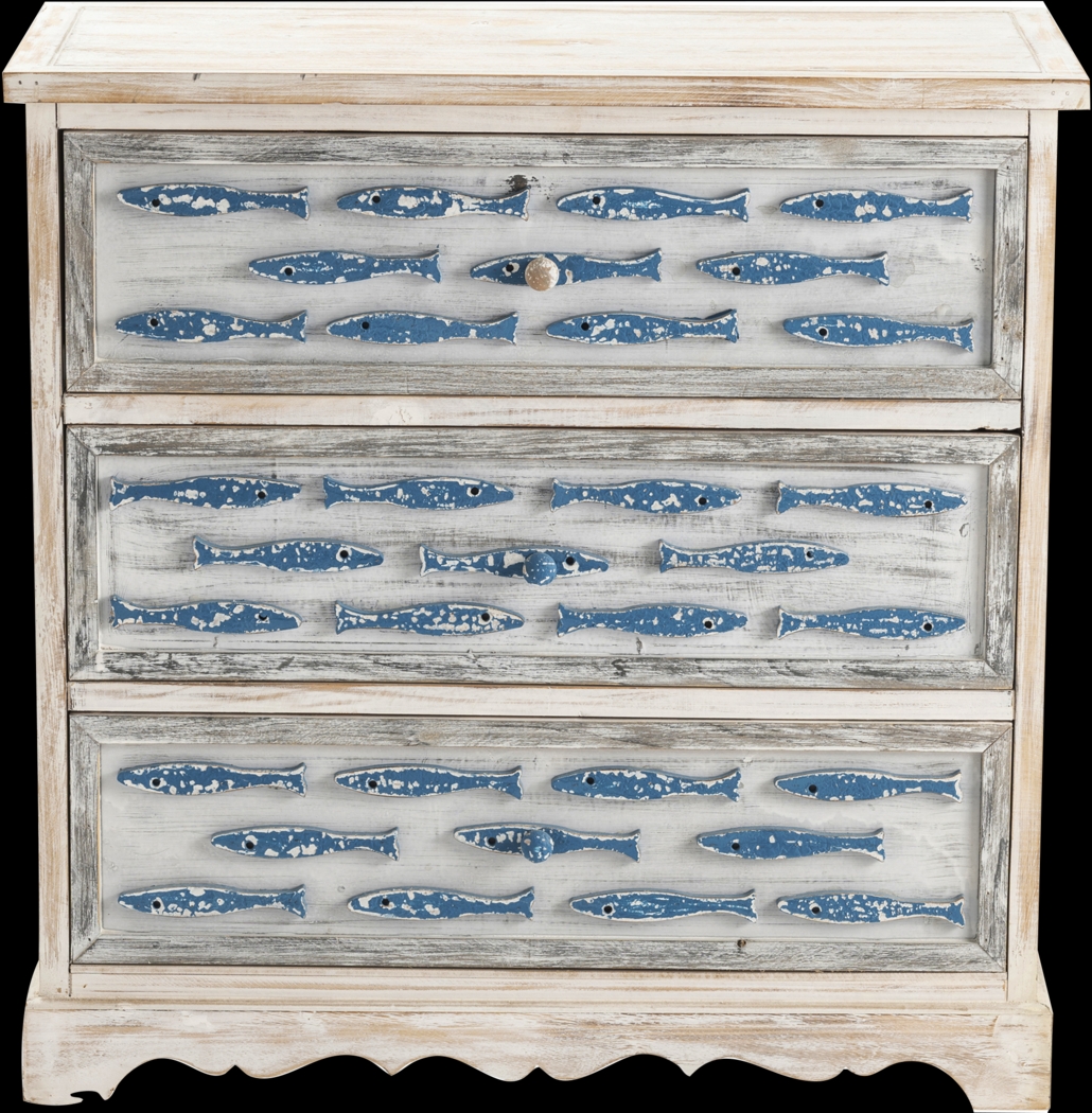 Swimelle White Accent Cabinet - Thumbnail - Image 1