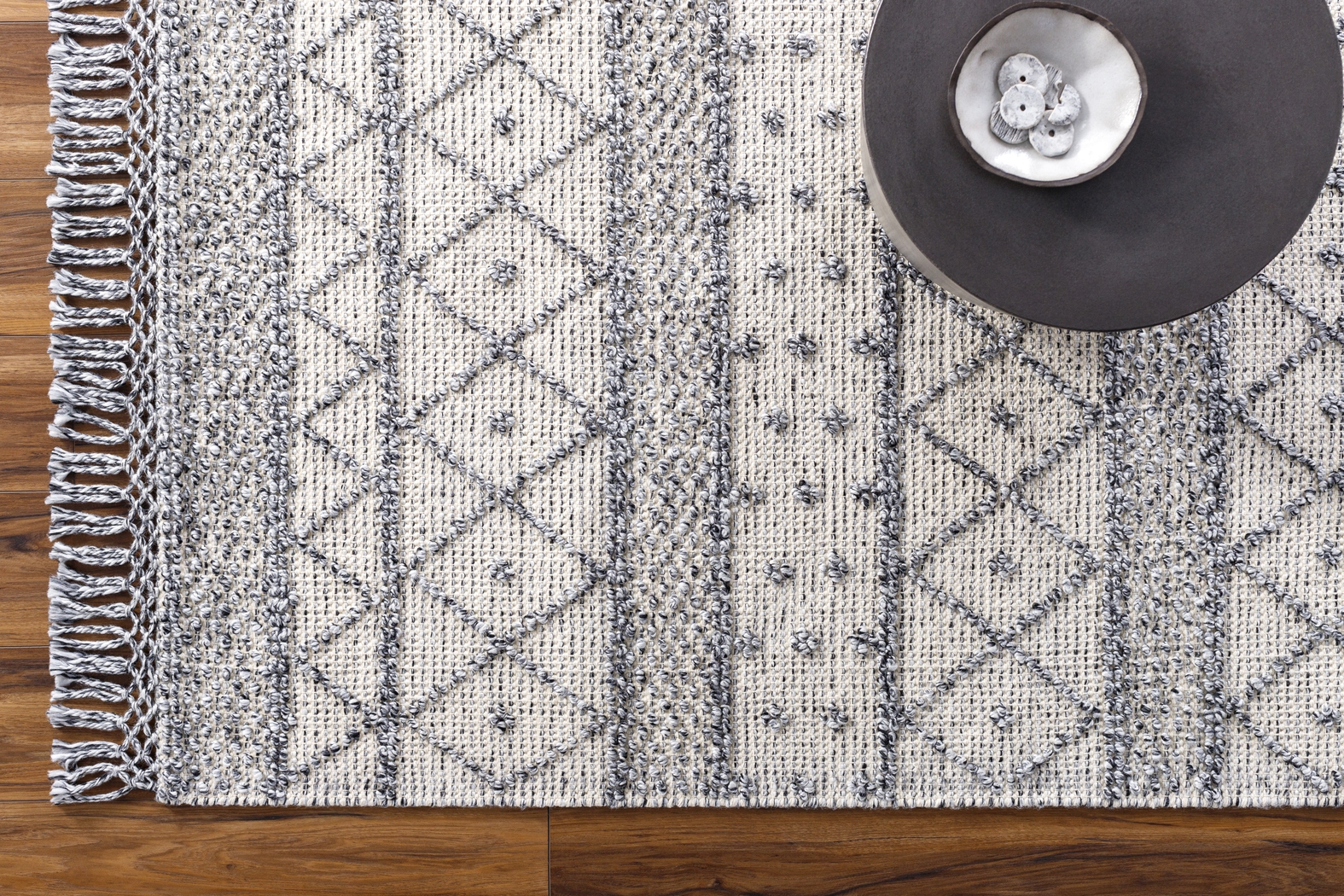 Swithland II Charcoal 5' x 7'6 Rug - Thumbnail - Image 10